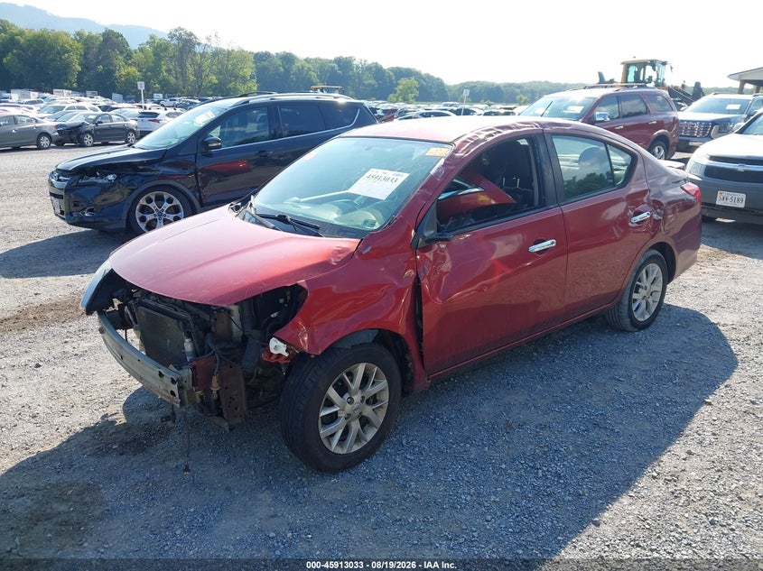 2018 Nissan Versa, Biohazard, IAAI, VIN 3N1CN7AP4JL880260 — photo 2