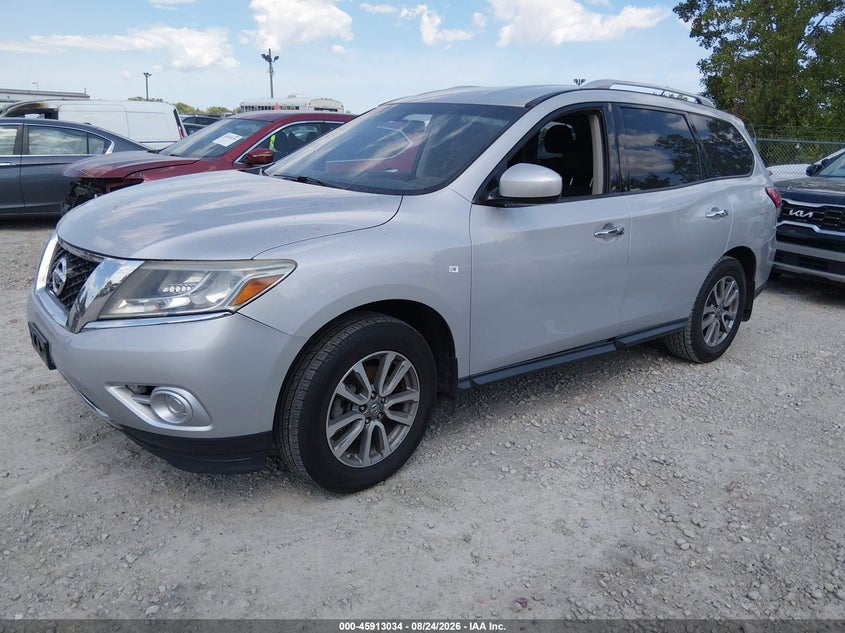 2015 Nissan Pathfinder, Неизвестно, IAAI, VIN 5N1AR2MM9FC720466 — фото 2