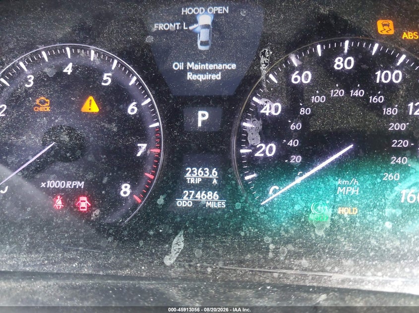2009 LEXUS LS 460 auction photo 7