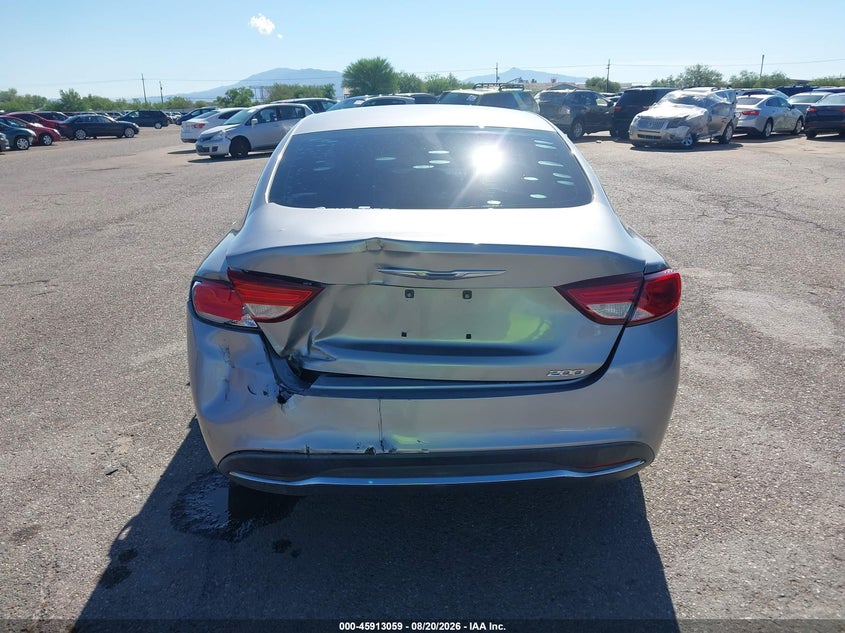 CHRYSLER 200 2015 VIN 1C3CCCAB6FN755675