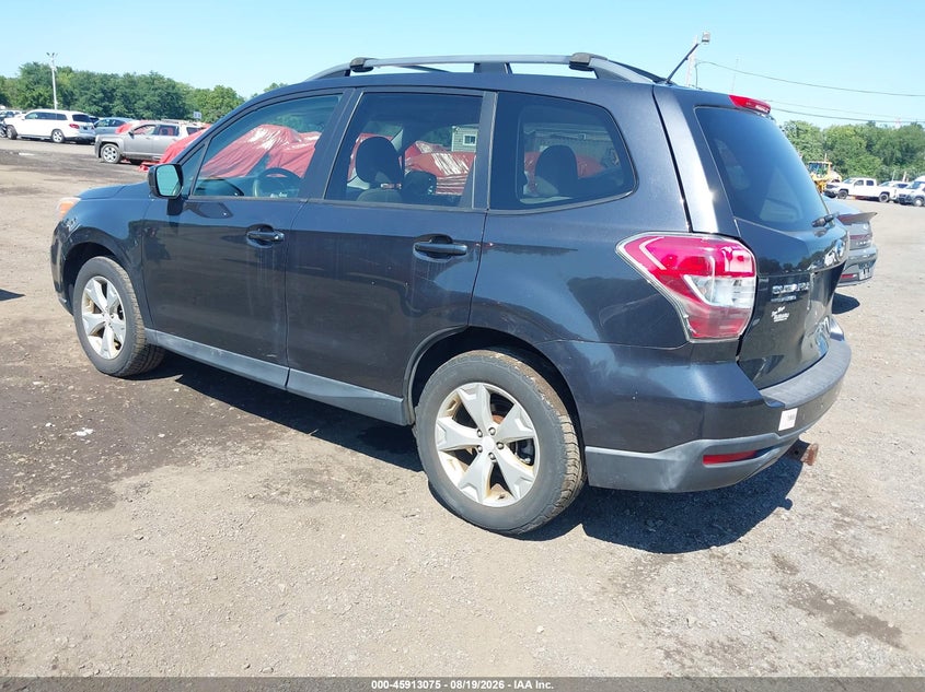 2015 SUBARU FORESTER auction photo 3