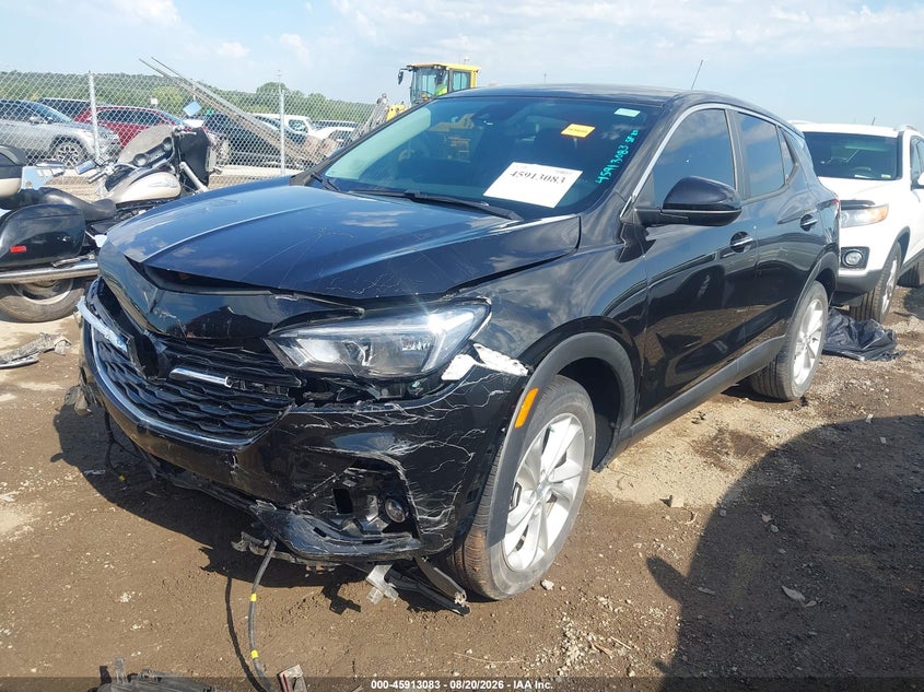 Vin: kl4mmbs29pb136362, lot: 46412151, buick encore gx preferred fwd 20232