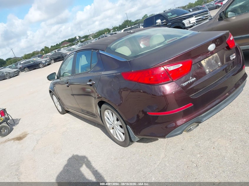 2014 KIA OPTIMA auction photo 3