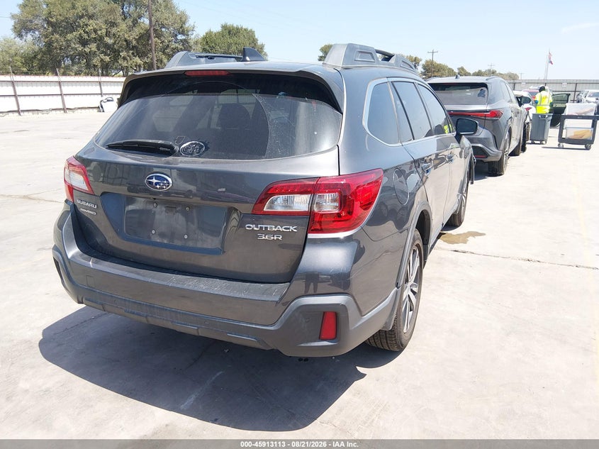 Vin: 4s4bsenc6k3345372, lot: 46412181, subaru outback 3.6r limited 20194