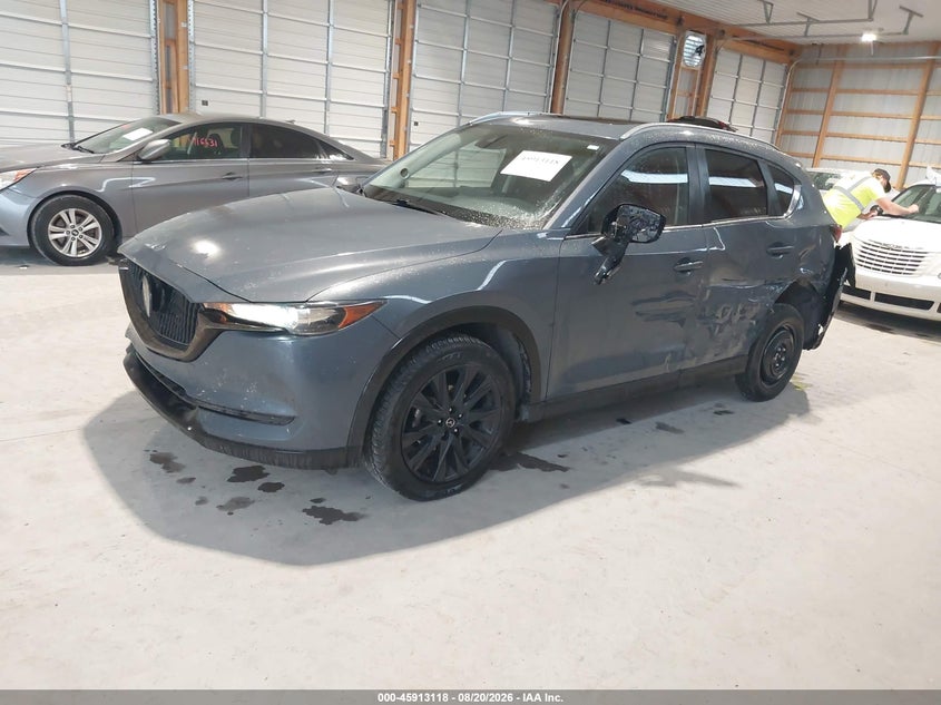 2021 Mazda CX-5, Левый бок, IAAI, VIN JM3KFBCM4M0378000 — фото 2