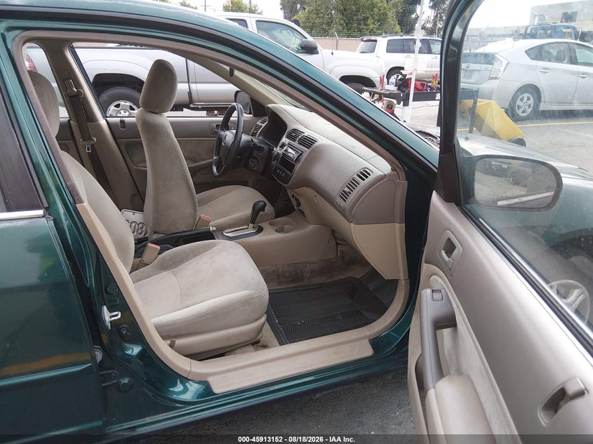 2001 HONDA CIVIC SEDAN 1.7L I-4 115HP