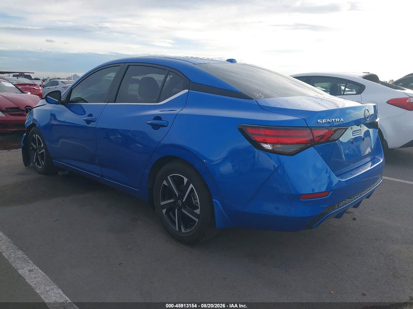 Vin: 3n1ab8cv4ry380521, lot: 46412222, nissan sentra sv xtronic cvt 20243