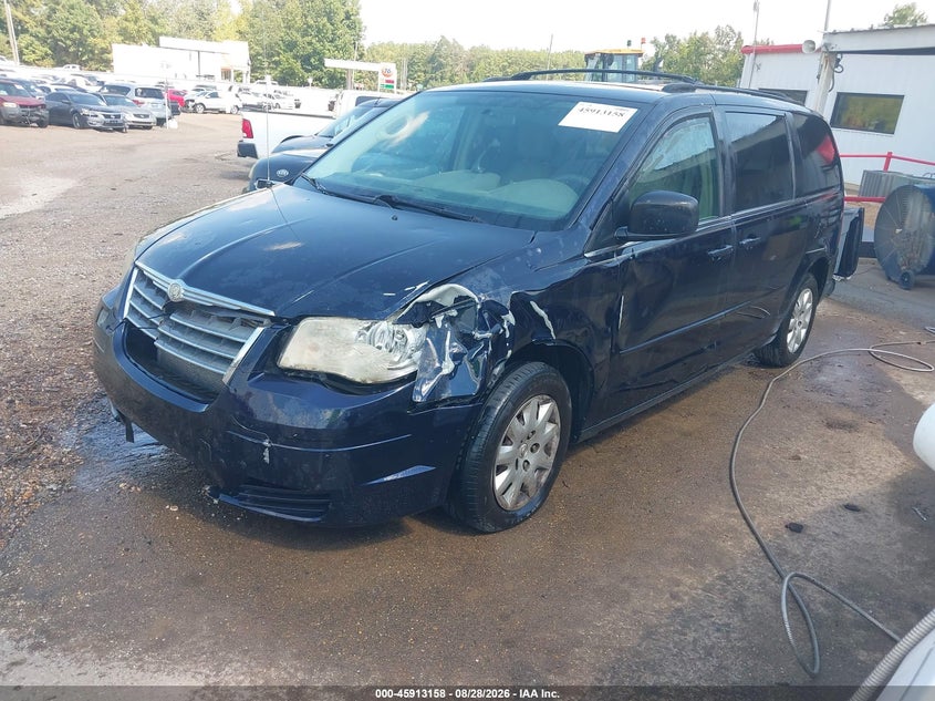 Vin: 2a4rr4de9ar150278, lot: 46412226, chrysler town & country lx 20102