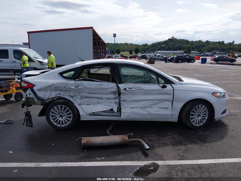 Vin: 3fa6p0lu8gr107057, lot: 46412227, ford fusion hybrid se 20164