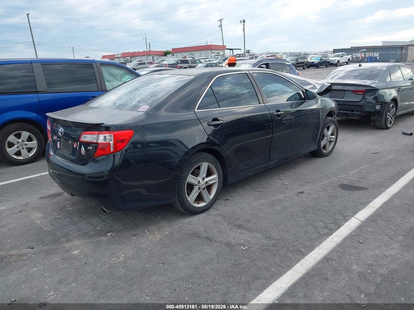 2012 TOYOTA CAMRY auction photo 4