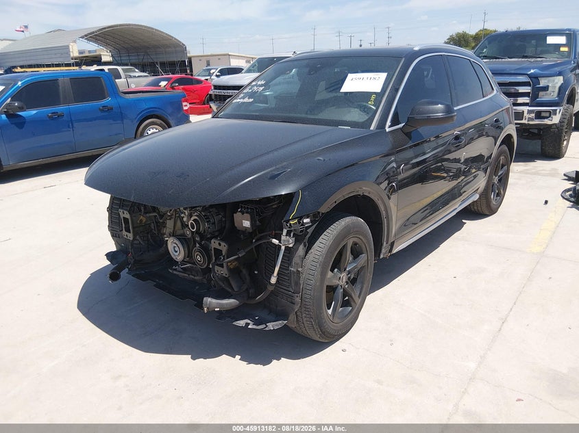 2022 Audi Q5, Повреждение двигателя, IAAI, VIN WA1ABAFY1N2124494 — фото 2
