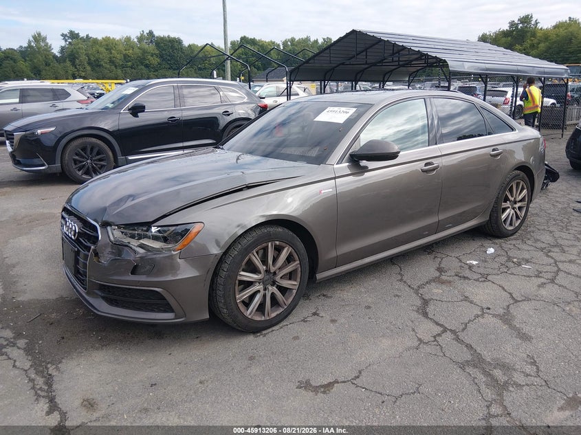 AUDI A6 2012 VIN WAUHGAFCXCN059535