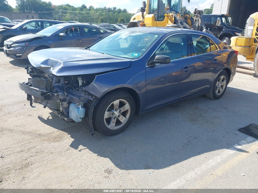 2014 Chevrolet Malibu, Front End, IAAI, VIN 1G11B5SL0EF187336 — photo 2