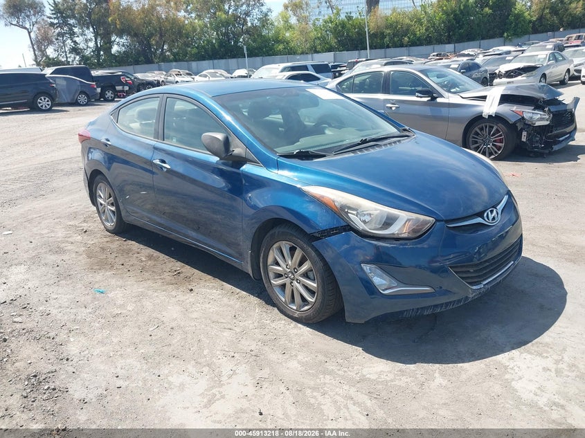 2014 HYUNDAI ELANTRA auction photo 1