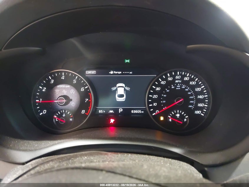 2020 KIA STINGER auction photo 7