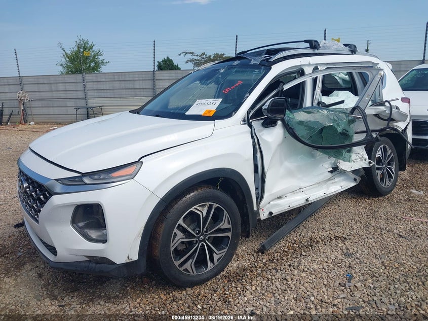 2020 Hyundai Santa Fe, All Over, IAAI, VIN 5NMS33AA7LH273045 — photo 2
