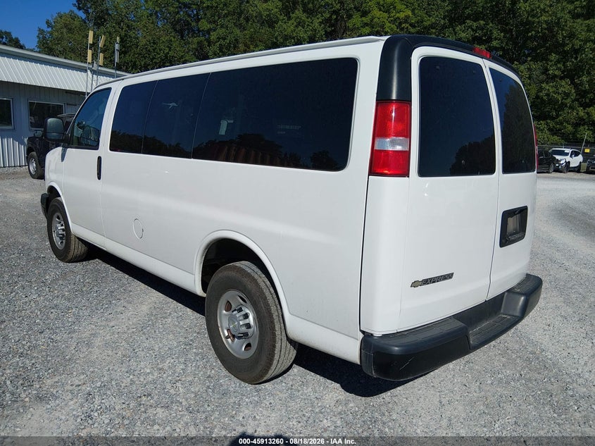 Vin: 1gawgefp0l1256427, lot: 46412328, chevrolet express passenger rwd 2500 regular wheelbase ls 20203