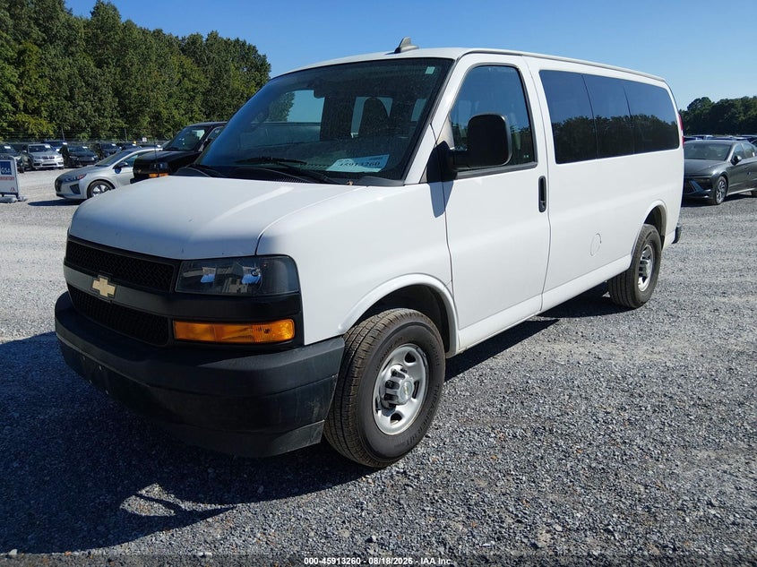 Vin: 1gawgefp0l1256427, lot: 46412328, chevrolet express passenger rwd 2500 regular wheelbase ls 20202