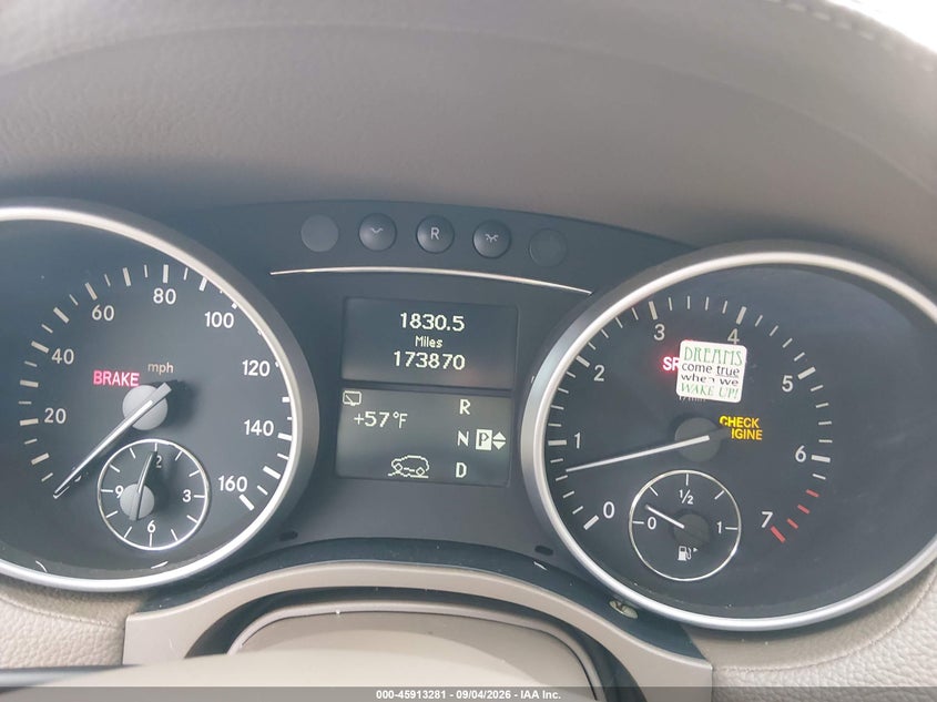 MERCEDES-BENZ GL 450 2008 VIN 4JGBF71E88A335549