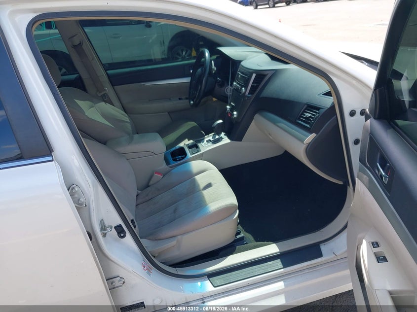 2013 SUBARU LEGACY SEDAN 2.5L H-4 DOHC, VVT, 173HP
