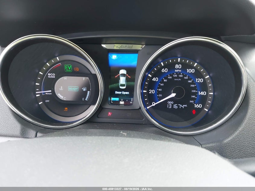 2014 HYUNDAI SONATA HYBRID auction photo 7