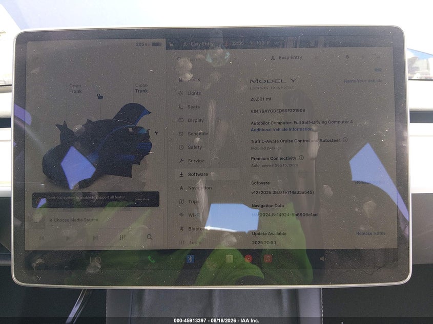 2025 TESLA MODEL Y LONG RANGE DUAL MOTOR REAR-WHEEL DRIVE · Фото 7