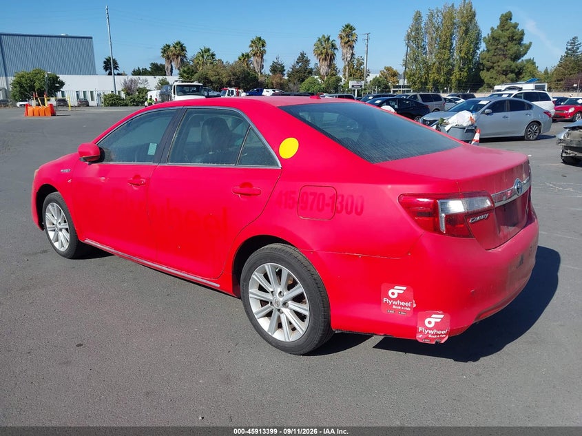 2013 TOYOTA CAMRY HYBRID auction photo 3