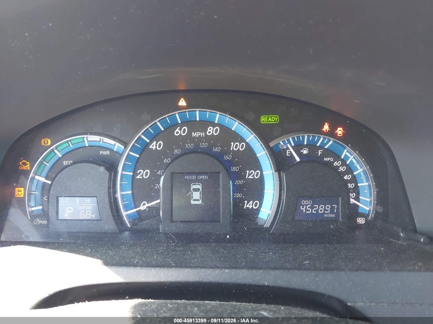 2013 TOYOTA CAMRY HYBRID auction photo 7