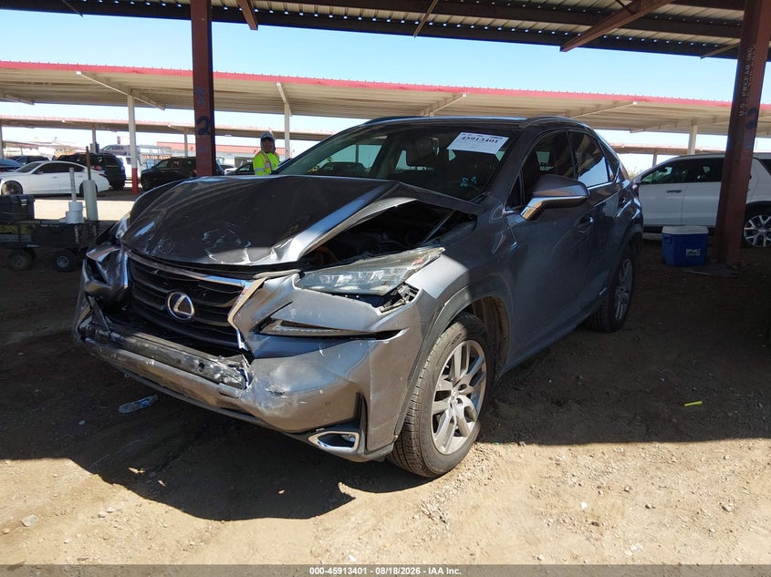 2015 LEXUS NX 300H auction photo 2