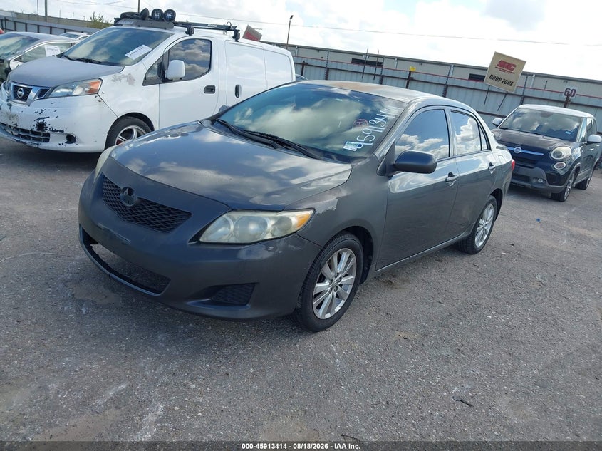 2010 Toyota Corolla, Обычный износ, IAAI, VIN 2T1BU4EE1AC358403 — фото 2
