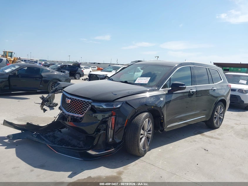 Vin: 1gykpcrs0nz155252, lot: 46412505, cadillac xt6 fwd premium luxury 20222
