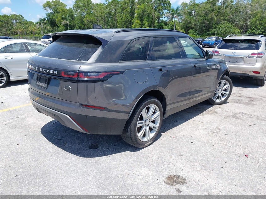 Vin: salyb2rx2ja778006, lot: 46412590, land rover range rover velar p250 s 20184