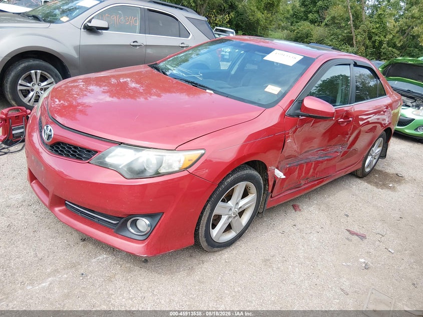 2012 TOYOTA CAMRY auction photo 2