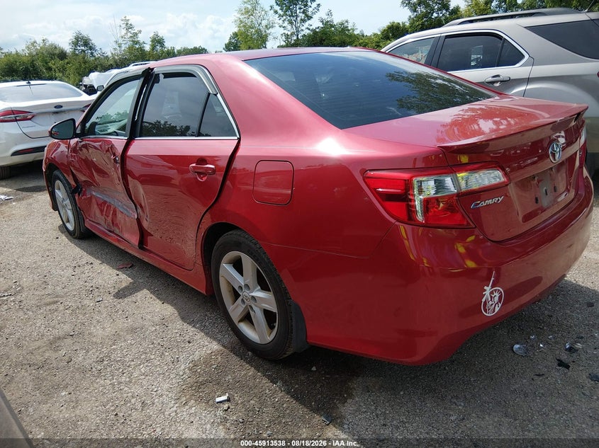 2012 TOYOTA CAMRY auction photo 3