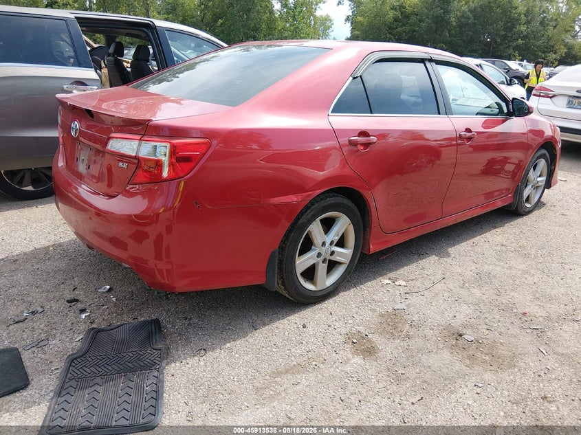 2012 TOYOTA CAMRY auction photo 4
