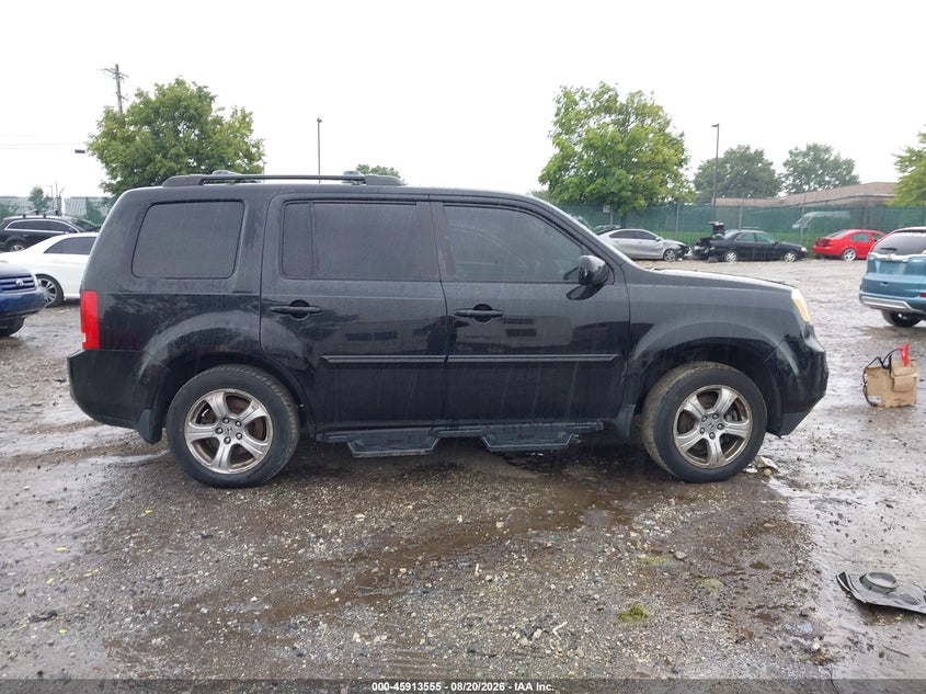 HONDA PILOT 2014 VIN 5FNYF4H76EB003004