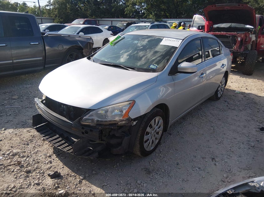 2014 NISSAN SENTRA auction photo 2