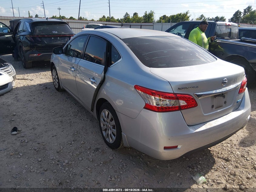 2014 NISSAN SENTRA auction photo 3