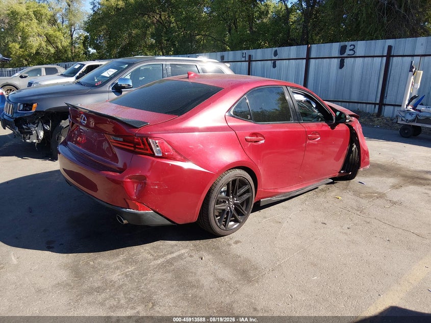 LEXUS IS 350 2014 VIN JTHCE1D20E5001755