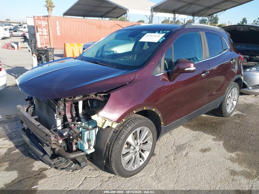 2017 BUICK ENCORE SPORT UTILITY VEHICLE 1.4L I-4 DOHC, VVT, TURBO, 138HP