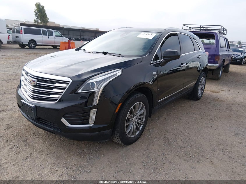 2017 Cadillac XT5, Right Side, IAAI, VIN 1GYKNBRS3HZ197838 — photo 2
