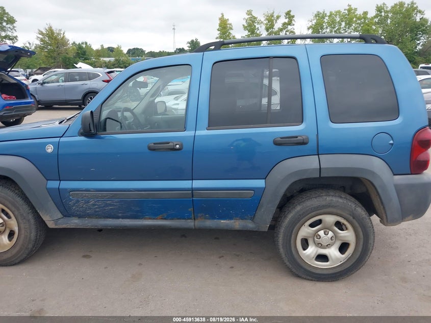 JEEP LIBERTY 2006 VIN 1J4GL48K26W217973