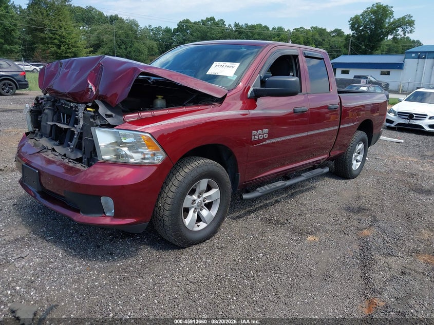 Vin: 1c6rr7fg5js196752, lot: 46412728, ram 1500 express  4x4 6'4 box 20182