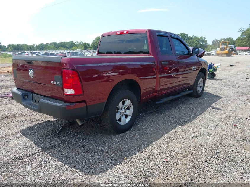 Vin: 1c6rr7fg5js196752, lot: 46412728, ram 1500 express  4x4 6'4 box 20184