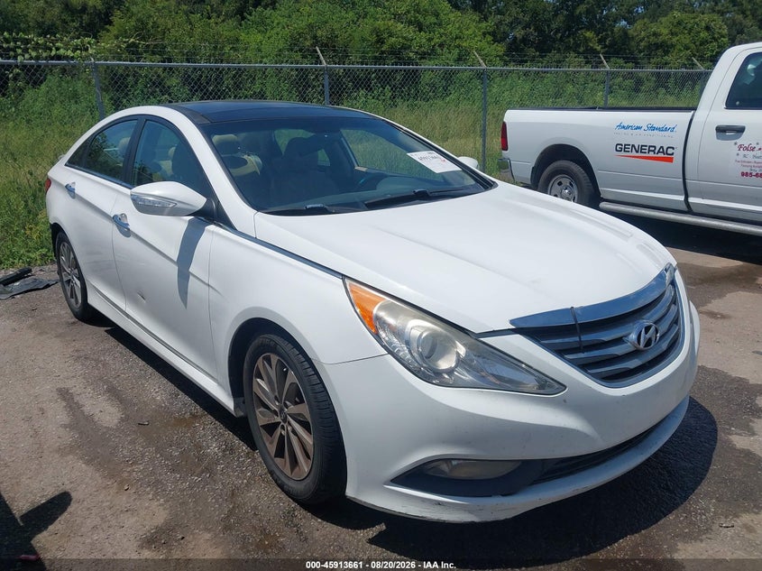 Vin: 5npec4acxeh907376, lot: 46412729, hyundai sonata limited 20141