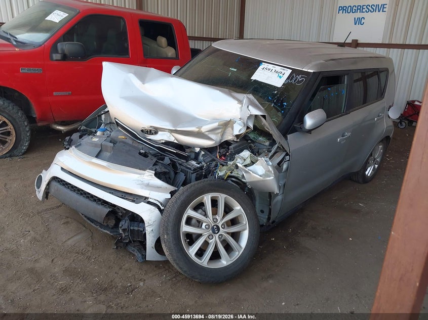 2017 Kia Soul, Front End, IAAI, VIN KNDJP3A55H7466005 — photo 2