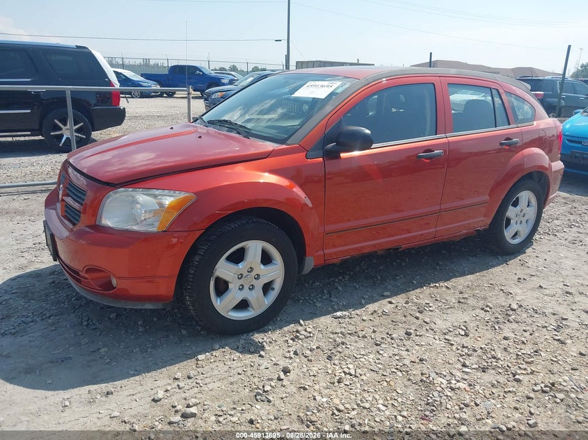 2008 DODGE CALIBER HATCHBACK 2.0L I-4 DOHC, VVT, 158HP