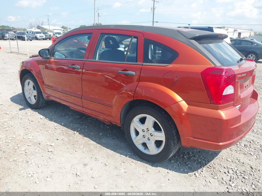 2008 DODGE CALIBER HATCHBACK 2.0L I-4 DOHC, VVT, 158HP