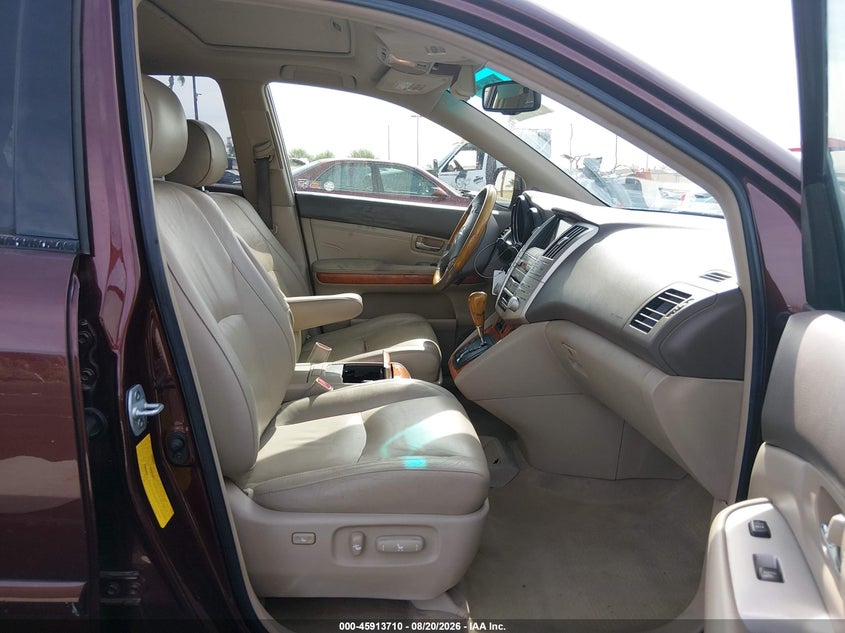 LEXUS RX 350 2009 VIN JTJGK31U799852184