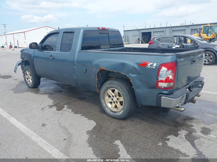 GMC SIERRA 1500 2007 VIN 1GTEK19J47E510950